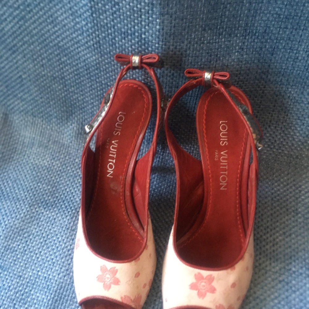 Louis Vuitton - Murakami Cherry Blossom Pumps
